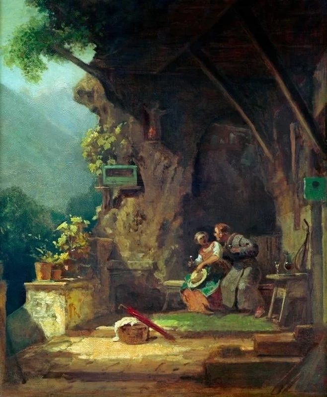 L'eremita innamorato - Schweinfurt, Museum Georg Schäfer